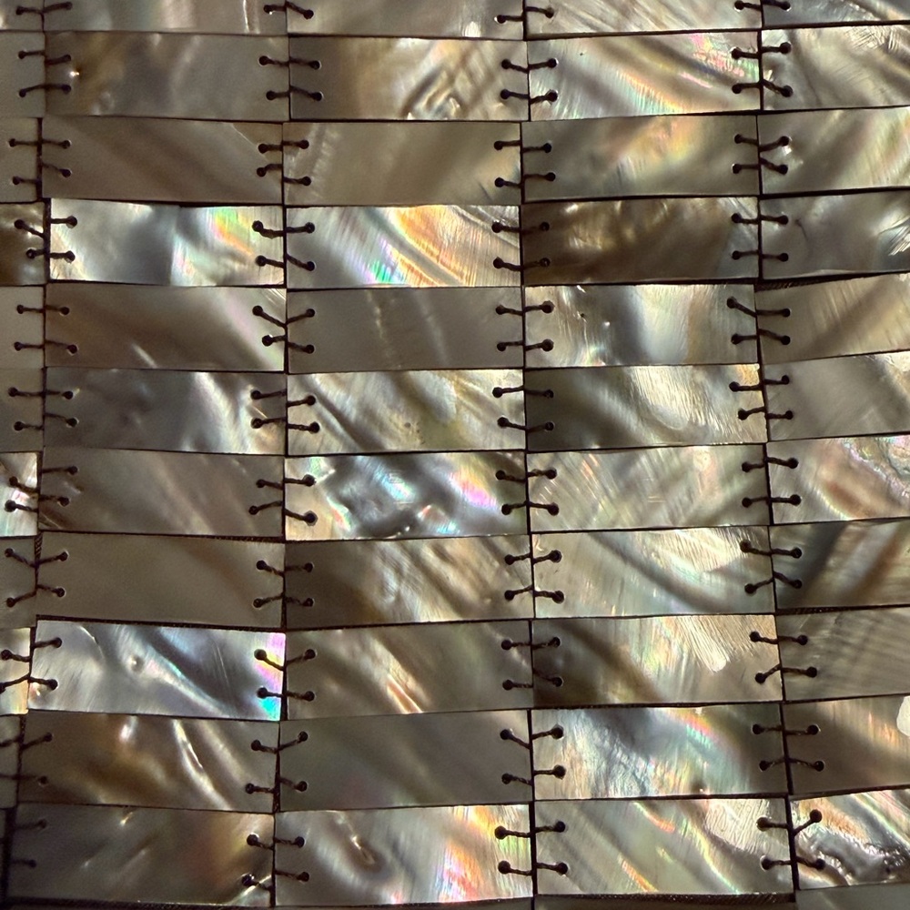 Vintage Mad by Design Mother of Pearl Clutch - Picture 8 of 8
